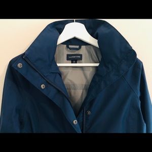 Lands’ End Navy Lightweight Windbreaker